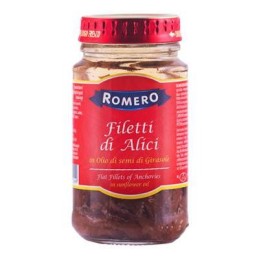 ROMERO FILETTI DI ALICI OLIO DI GIRASOLE V.V.GR140
