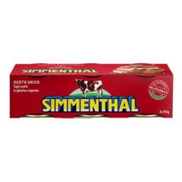 SIMMENTHAL CARNE LESS. 3 X 90GR