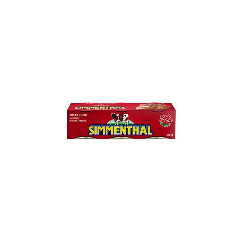 SIMMENTHAL CARNE LESS. 3 X 90GR