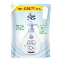 FRESH & CLEAN SAPONE LIQUIDO ECORICARICA 1 LT DELICATO IPOALLERGENICO