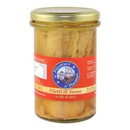 U'PISCATURI FILETTI DI TONNO IN OLIO D'OLIVA GR. 300 IN VAS