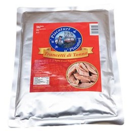 U'PISCATURI TRANCI TONNO KG.1 OLIO GIRASOLE BUSTA