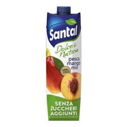 SANTAL SENZA ZUCCHERO 1 LT PESCA MANGO MIX