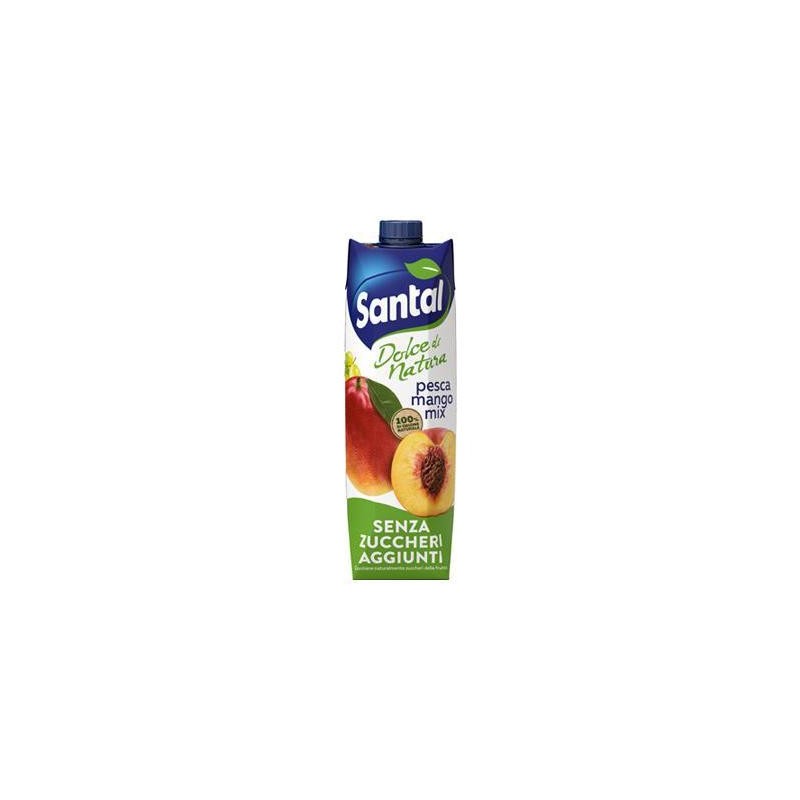 SANTAL SENZA ZUCCHERO 1 LT PESCA MANGO MIX