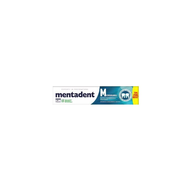MENTADENT 75+25 ML DENTIFRICIO MICROGRANULI