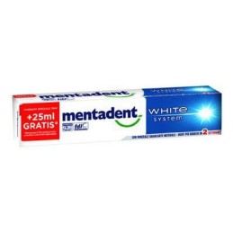 MENTADENT 75+25 ML DENTIFRICIO WHITE SISTEM