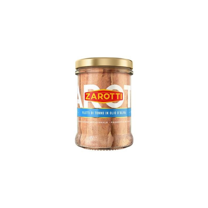 ZAROTTI FILETTI DI TONNO OLIO OLIVA 300 GR