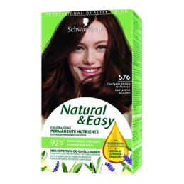 NATURAL&EASY COLORAZIONE PER CAPELLI 576 CASTANO ROSSO NATURALE