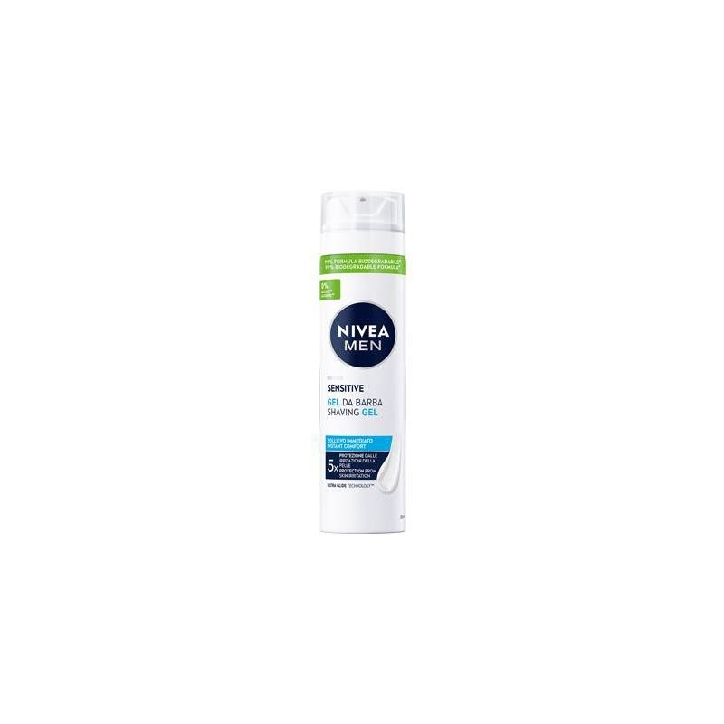NIVEA FOR MEN GEL BARBA ML.200SENSITIVE