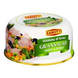 ZAROTTI GRANSALAD 250 GR MAIS/PISELI