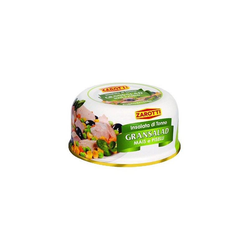 ZAROTTI GRANSALAD 250 GR MAIS/PISELI