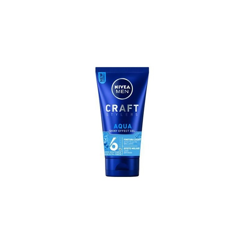 NIVEA STYLING AQUA GEL ML.150FOR MEN EFFETTO BAGNATO