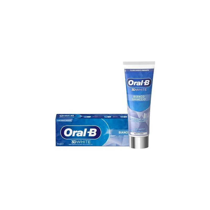 ORAL-B DENTIFRICIO 3D BIANCO GHIACCIO ML.75