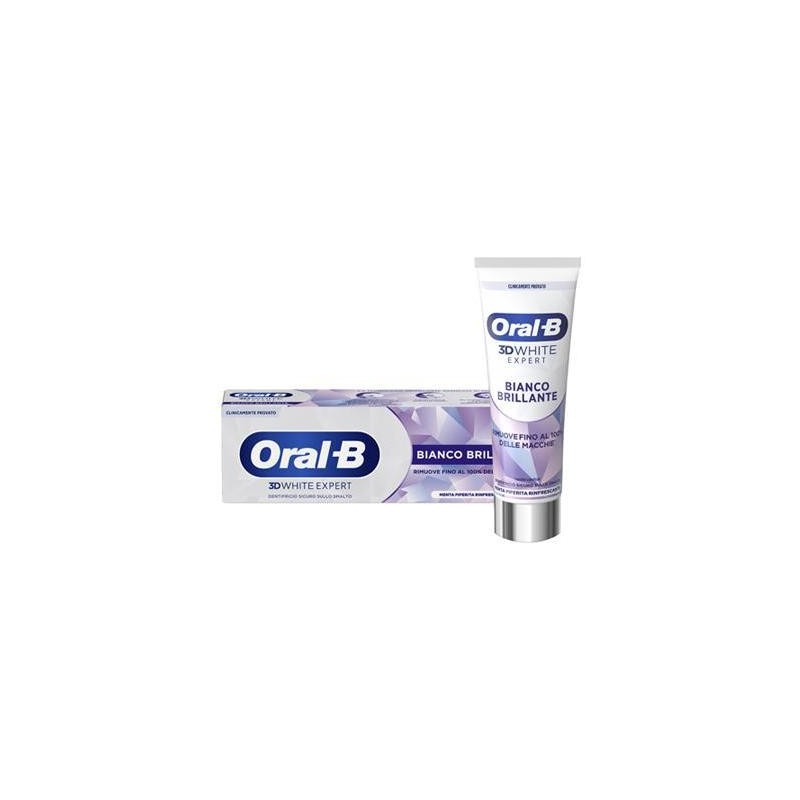 ORAL-B DENTIFRICIO 3D EXPERT BIANCO BRILLANTE ML75