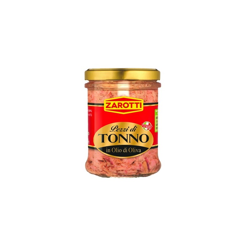 ZAROTTI TONNO IN PEZZI IN OLIO OLIVA 200 GR