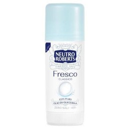 ROBERTS DEO ML.40 STICK FRESCO AZZURRO