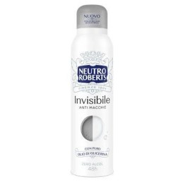 ROBERTS DEO SPRAY 150ML INVISIBLE