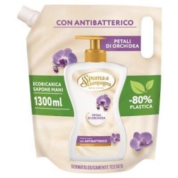 SPUMA SCIAMPAGNA ECORICARICA SAPONE MANI PETALI DIORCHIDEA C