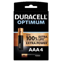 DURACELL OPTIMUM MINISTILO EXTRA POWER X 4 PEZZI