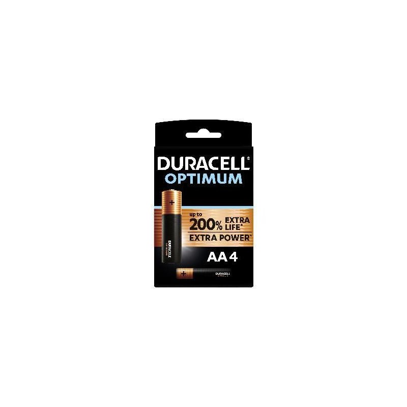 DURACELL OPTIMUM STILO EXTRA POWER X 4 PEZZI