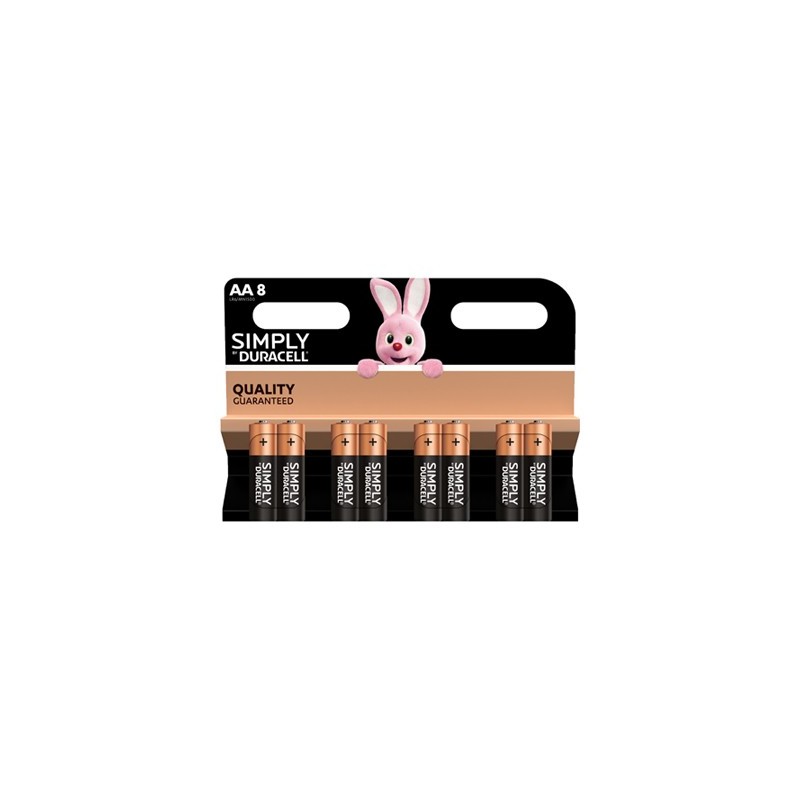 DURACELL SIMPLY STILO X 8