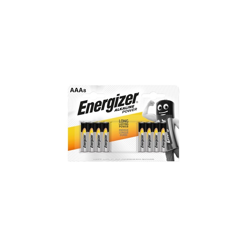 ENERGIZER POWER ALKALINE MINISTILO X 8 E92BP8