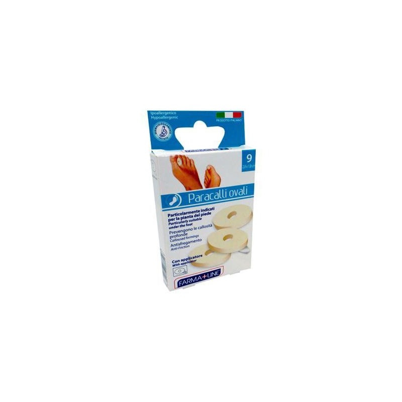 FARMALINE CEROTTI PARACALLI OVALI 9PZ