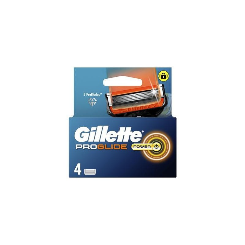 GILLETTE FUSION PROGLIDE LAMEPOWER X 4