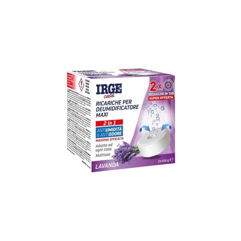IRGE DEUMIDIFICATORE TABS LAVANDA PZ 2 GR.450