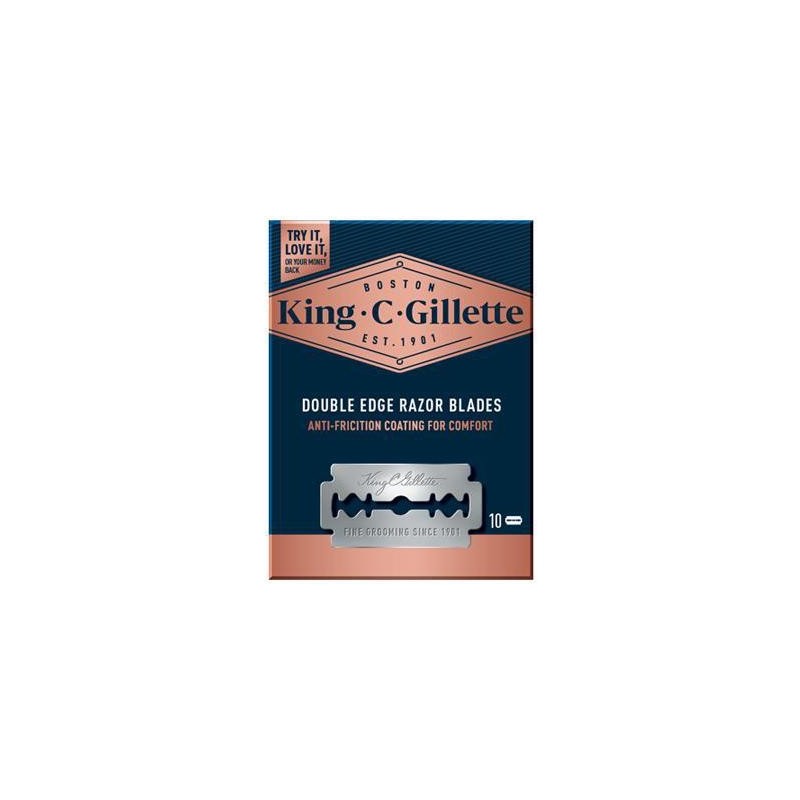 KING C GILLETTE LAME DI SICUREZZA X 10PZ