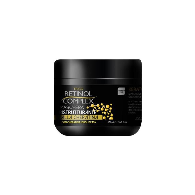 RETINOL COMPLEX MASCHERA CAPELLI CHERATINA ML.500