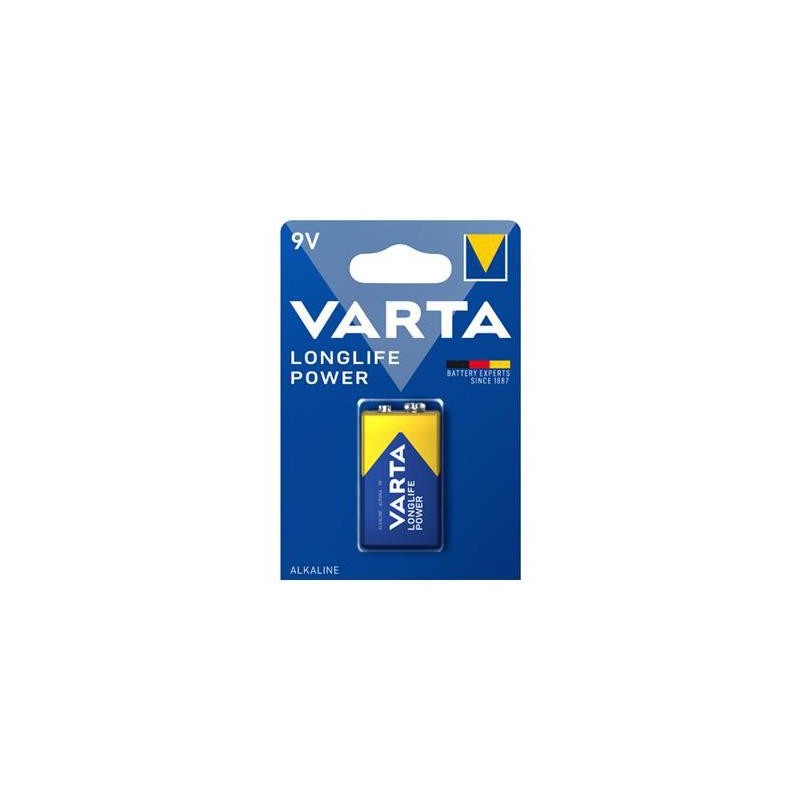 VARTA TRANSISTOR ALCALINA 9V LONGLIFE POWER