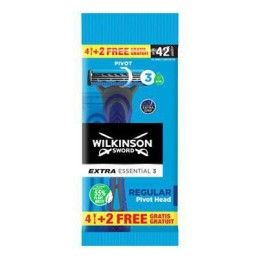 WILKINSON SWORD EXTRA ESSENTIAL3 REGULAR RASOI X 4+2