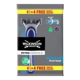 WILKINSON SWORD EXTRA3 ESSENTIAL RASOI X 8+4