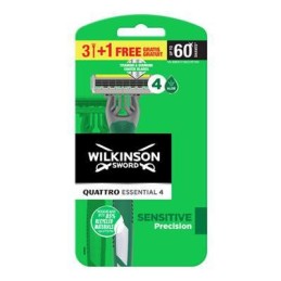 WILKINSON SWORD QUATTRO ESSENTIAL RASOI X 3+1