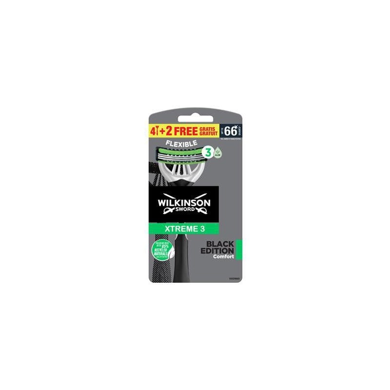 WILKINSON SWORD XTREME3 BLACKEDITION 4+2 PZ
