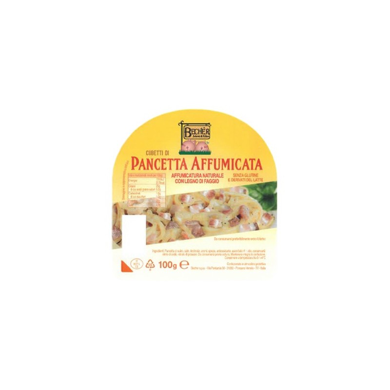 BECHER DADINI 100GR PANCETTA AFFUMICATA