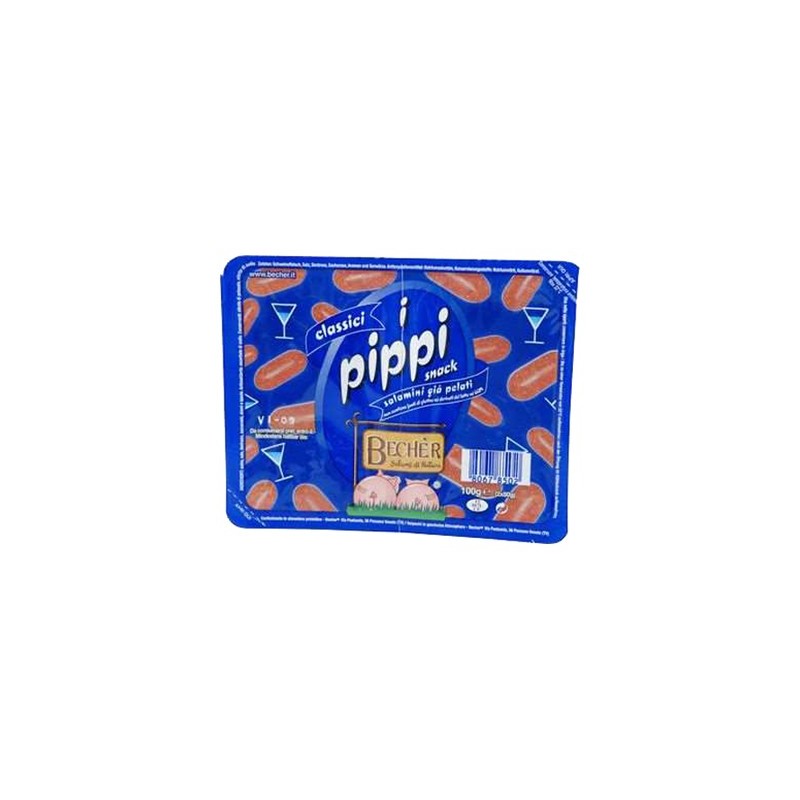 BECHER SALAMINI PIPPI 100GR CLASSICI