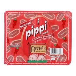 BECHER SALAMINI PIPPI 100GR PICCANTI