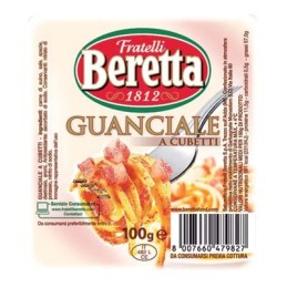 BERETTA CUBETTI GUANCIALE 100 GR