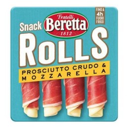 BERETTA ROLLS 60 GR CRUDO/MOZZARELLA