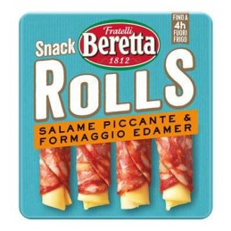 BERETTA ROLLS SALAME PICCANTE/EDAMER 60 GR