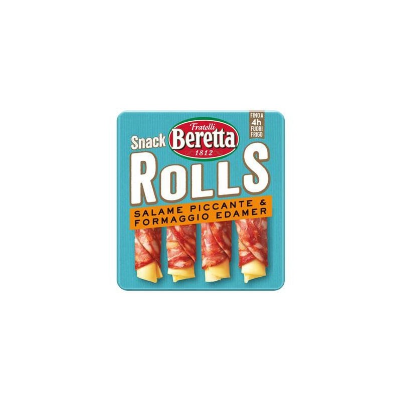BERETTA ROLLS SALAME PICCANTE/EDAMER 60 GR