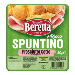 BERETTA SPUNTINO 50 GR PROSCIUTTO COTTO