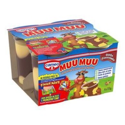 CAMEO MUU MUU CIOCCOLATO 4 X 115 GR