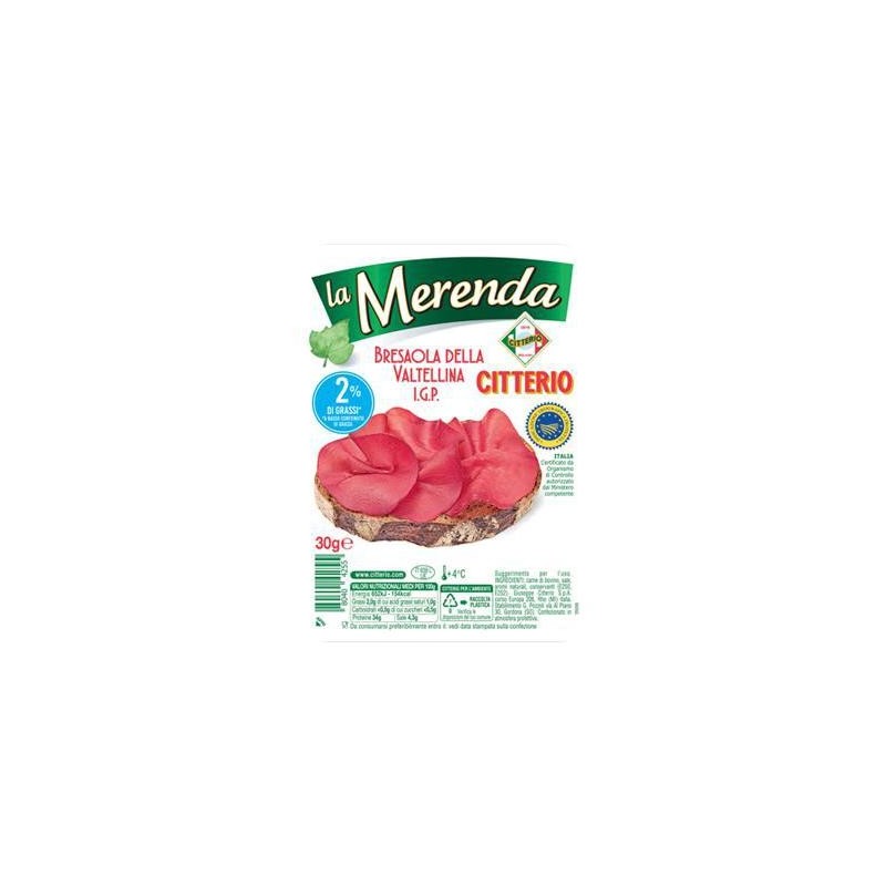 CITTERIO MERENDA BRESAOLA GR30