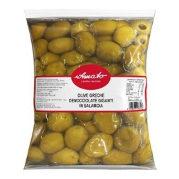 AMATO BS GR500 OLIVE GRECHE DENOCCIOLATE GIGANTI IN SALAMOI