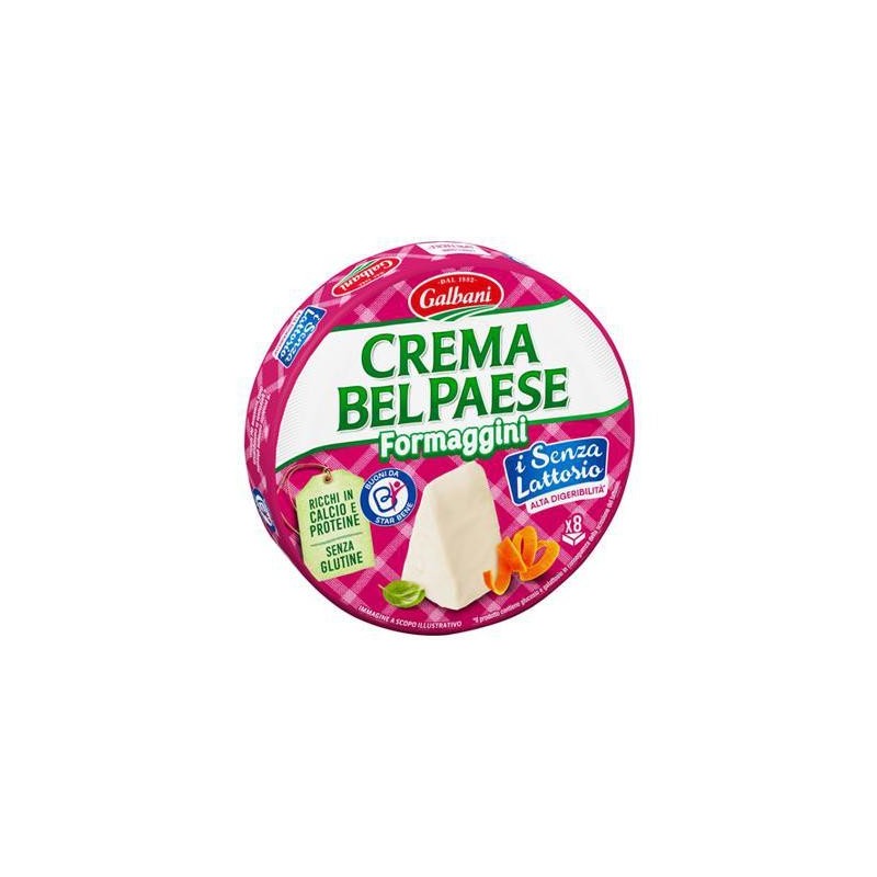 CREMA BEL PAESE FORMAGGINI SENZA LATTOSIO X 8
