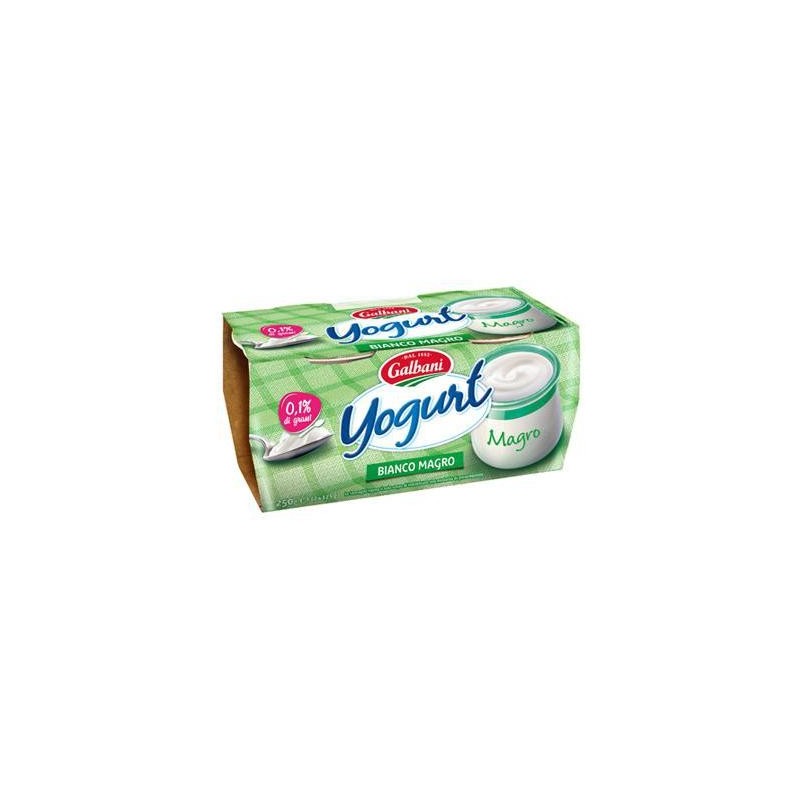 GALBANI YOGURT 2 X 125 GR BIANCO MAGRO