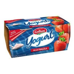 GALBANI YOGURT 2 X 125 GR FRAGOLA
